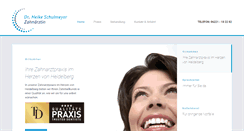 Desktop Screenshot of drschulmeyer.de